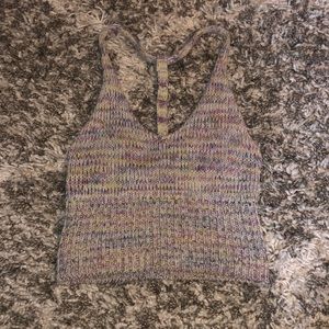 Urban outfitters knit crop top